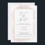 ZWART TOUCCES BEWAREN DE DATUM SAVE THE DATE<br><div class="desc">MOOIE WATERVERF MET GOLD EFFECT DETAIL. DEEL VAN EEN COLLECTIE.</div>