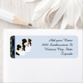 Zwart TRI Aussies Retouradres Label (Insitu)