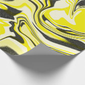 Zwart Turbo Light Cadeaupapier (Hoek)