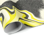 Zwart Turbo Light Cadeaupapier (Rol Hoek)