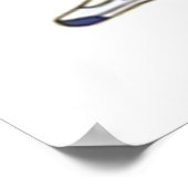 Zwart Tv Shows TShirtA Verschillende Wereld Zwart  Poster (Hoek)