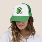 Zwart uit met je kraan uit trucker pet (In situ)