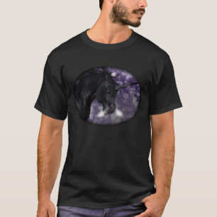 Zwart Unicorn-T-shirt T-shirt