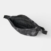 Zwart Urban Camo Monogram Fanny Pack Heuptasje (Open)