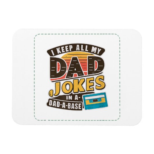 Zwart - Vaderdag Beste vader ter wereld Magneet (Horizontaal)