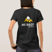 Zwart vechtjasje voor vrouwen t-shirt (Achterkant)