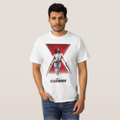 Zwart venster - Scarlett Johansson T-shirt (Voorkant volledig)