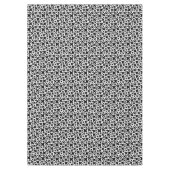 Zwart verfspatroon tafelkleed (Voorkant)