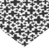 Zwart verfspatroon tafelkleed (Gekanteld)