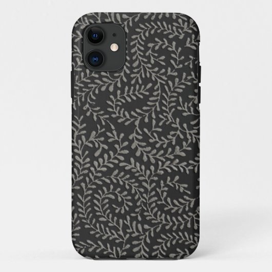 Zwart vergrendeld ontwerp Case-Mate iPhone case (Achterkant)