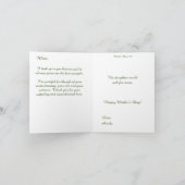 Zwart Victoriaans Antiek Doll Kaart voor Mam (Binnen)