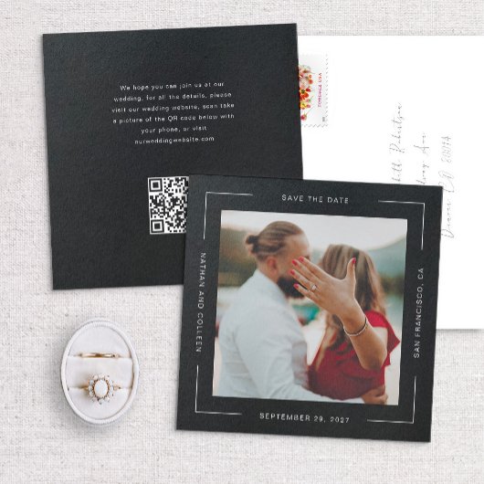 Zwart vierkant Alle rond Lijst Tekst opslaan Datum