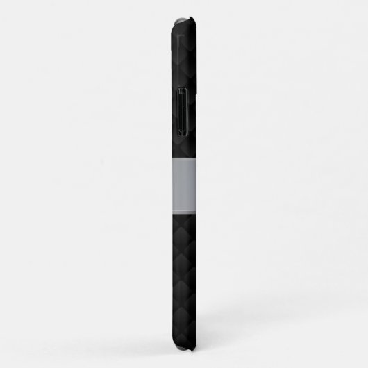 Zwart vierkant Case-Mate iPhone case (Achterkant/rechts)