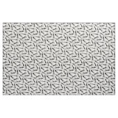Zwart vierkant patroon stof (Yard (91,4 cm))