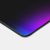 Zwart Violet gradiëntgloed Bureaumat (Hoek)