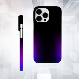 Zwart Violet gradiëntgloed Case-Mate iPhone 14 Pro Max Hoesje