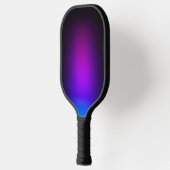 Zwart Violet gradiëntgloed Pickleball Paddle (Links)