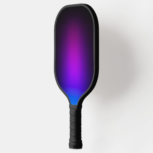 Zwart Violet gradiëntgloed Pickleball Paddle (Links)