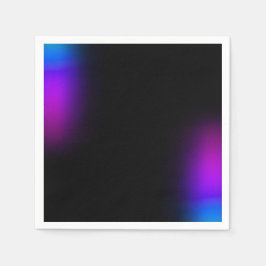 Zwart Violet gradiëntgloed Servet