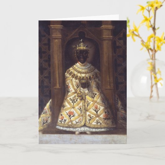Zwart Virgin in Chadaraita Kaart (Gele Bloem)