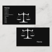 Zwart Visitekaartje (Voorkant / Achterkant)