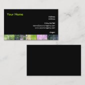 Zwart visitekaartje (Voorkant / Achterkant)