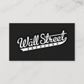 Zwart Visitekaartje (Achterkant)