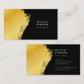 Zwart visitekaartje (Voorkant / Achterkant)