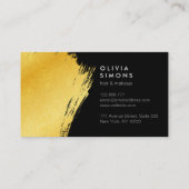 Zwart visitekaartje (Achterkant)