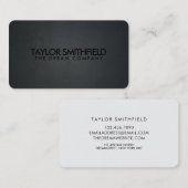 Zwart Visitekaartje (Voorkant / Achterkant)
