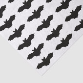 Zwart vleermuistissuepapier tissuepapier (Detail)