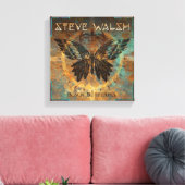 Zwart Vlinder Kunstwerk op Canvas Afdruk (Insitu (Woonkamer))