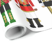 Zwart voedingskraker Prettige feestdagen omslagpap Cadeaupapier (Rol Hoek)