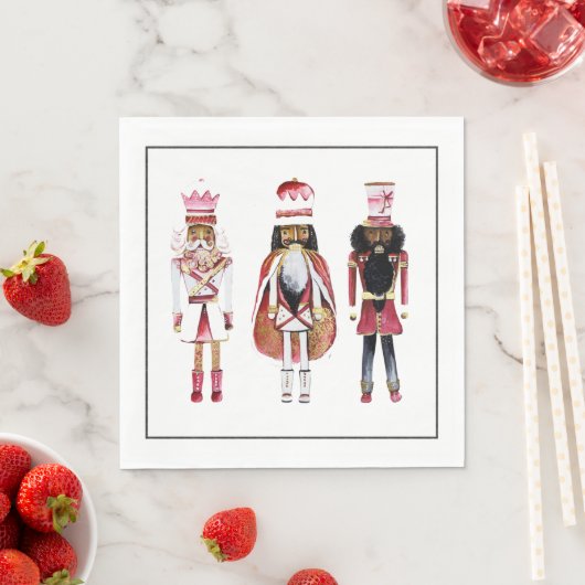 Zwart voedingskrakerpapier Napkin Servet (Insitu)