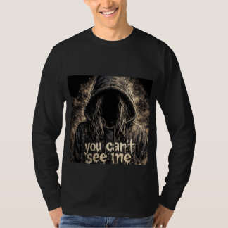 Zwart volledig mouw favoriet ontwerp t-shirt
