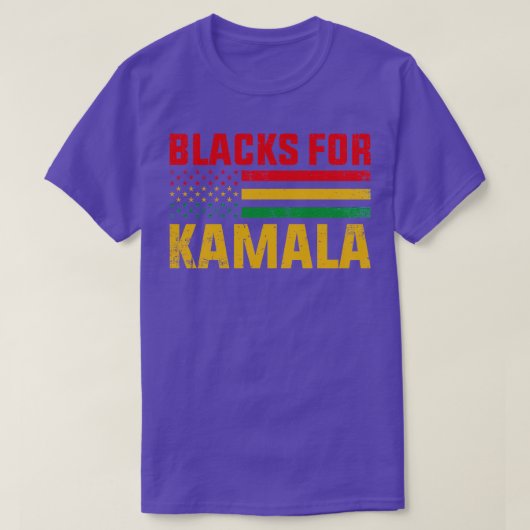 Zwart voor Kamala T-shirt (Design voorkant)