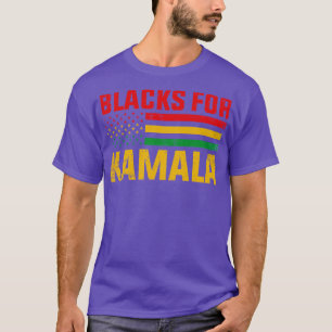 Zwart voor Kamala T-shirt