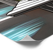 Zwart Vrouw Afrikaans Amerikaans Schets Poster Pri (Hoek)