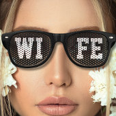 Zwart Vrouw Bruid Bruiloft Party Favor Retro Zonnebril