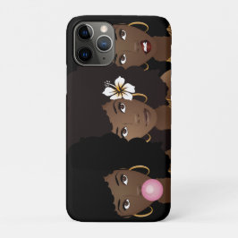Zwart Vrouwen, Bubblegum & Bloem | PAARSE Case-Mate iPhone Case