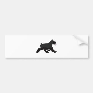 zwart_wandelen bumpersticker