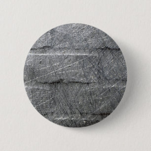 Zwart Wandgrafiet zilver, grijs, zwart abstract Ronde Button 5,7 Cm