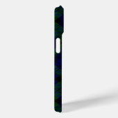 Zwart Watch Tartan Blauw Groen Schotse Ruit Case-Mate iPhone Case (Achterkant / Rechts)