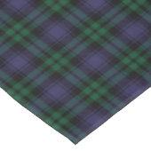 Zwart Watch Tartan, Schotse Ruit Tafelkleed (Gekanteld)