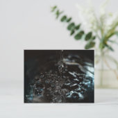 Zwart water briefkaart (Staand voorkant)