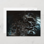 Zwart water briefkaart (Voorkant / Achterkant)