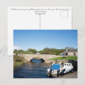 Zwart water briefkaart (Voorkant / Achterkant)