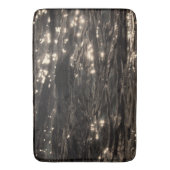 Zwart water gouden glinsterende badmat (Voorkant Verticaal)