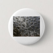 Zwart water ronde button 5,7 cm (Voorkant)