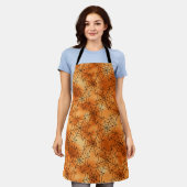 Zwart Web Halloween Schort (Gedragen)